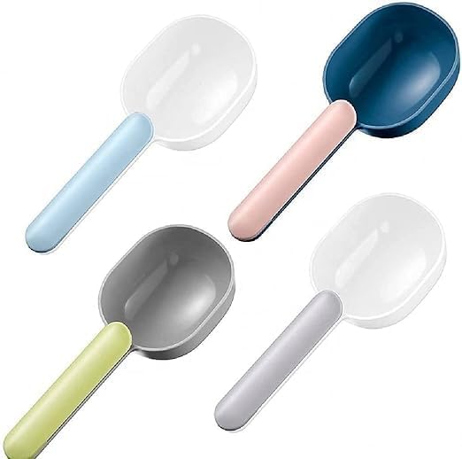 Multi Function Scoop for Kitchen Rice Flour Grocery Spoon with Sealing Clip