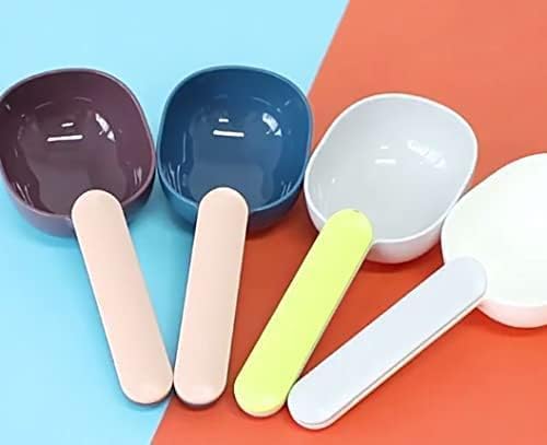 Multi Function Scoop for Kitchen Rice Flour Grocery Spoon with Sealing Clip