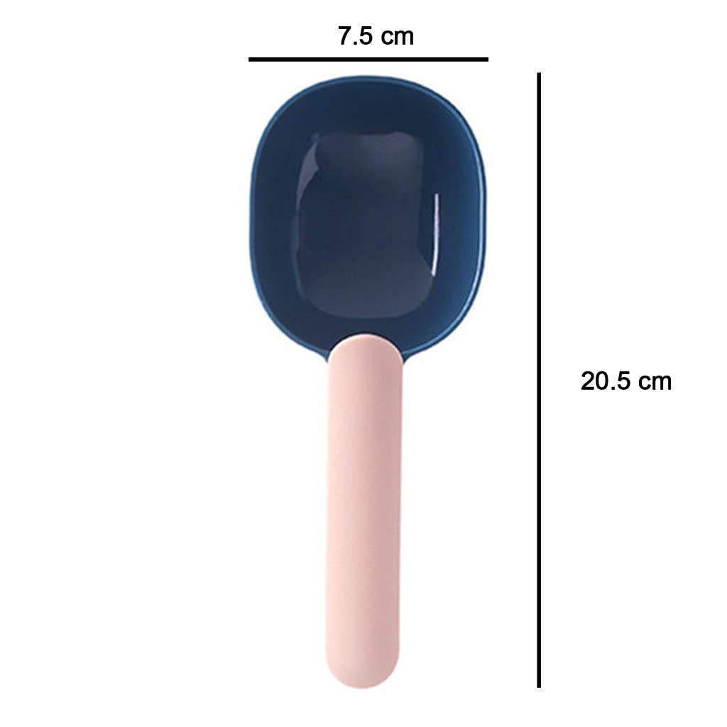 Multi Function Scoop for Kitchen Rice Flour Grocery Spoon with Sealing Clip