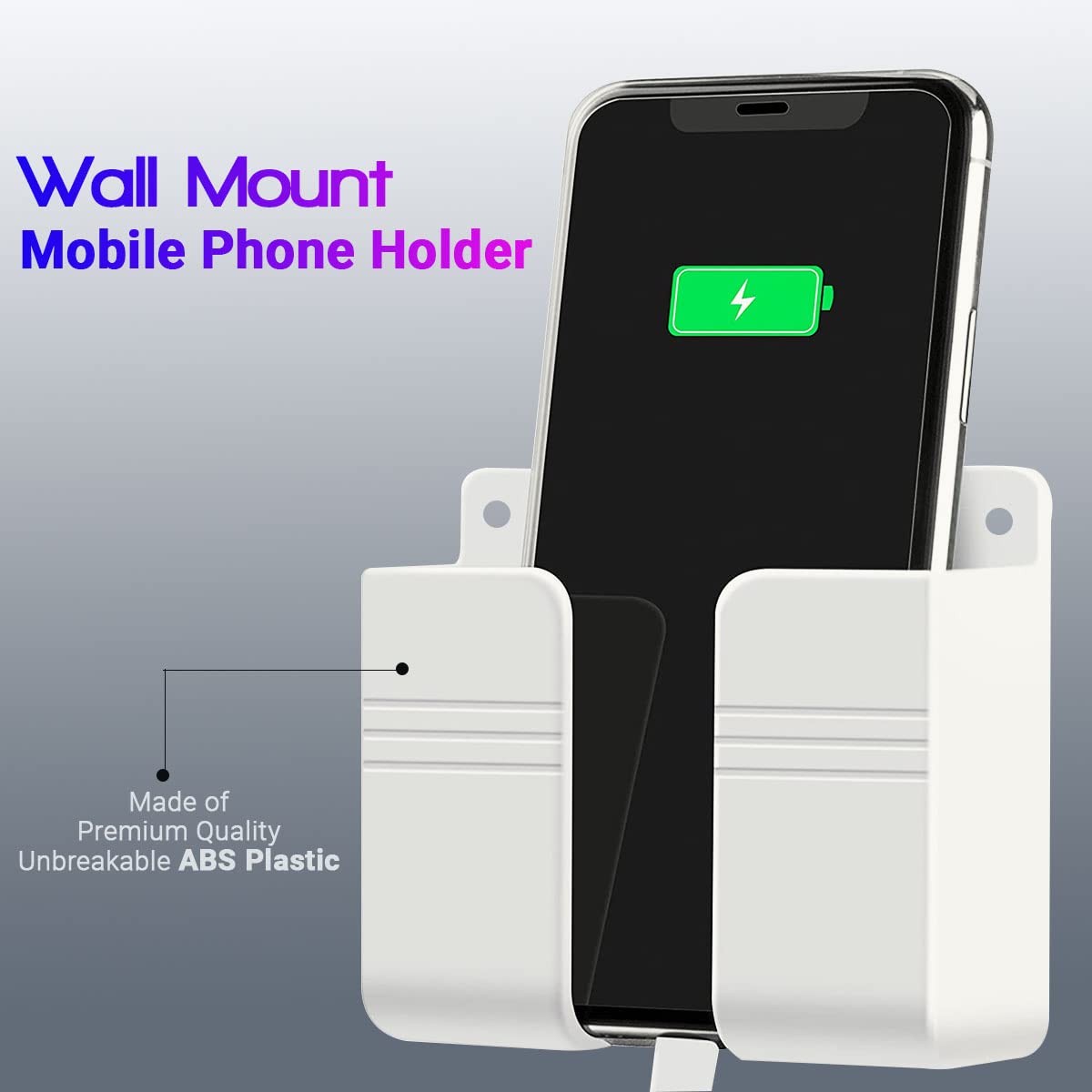 Mobile Phone Charging Stand, Storage Holder, Bedside Fixed Rack