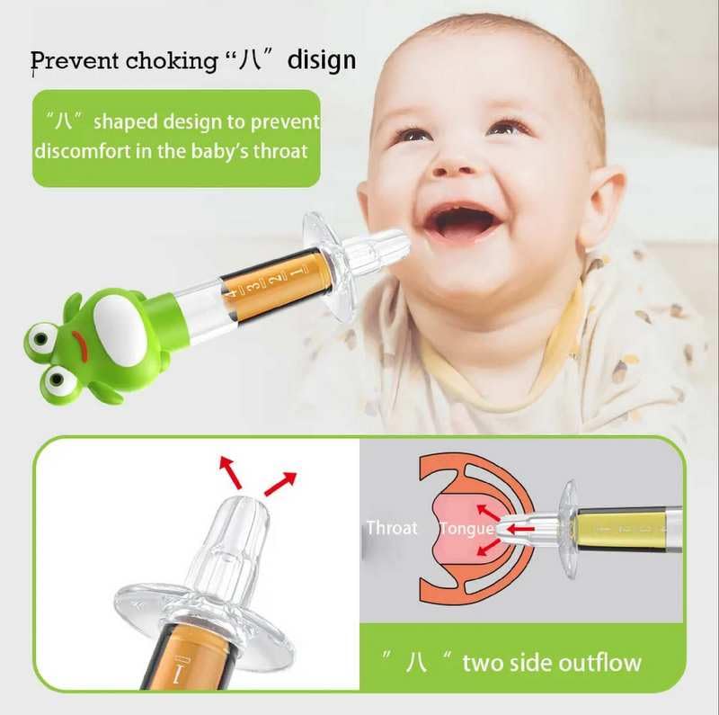 THE LITTLE LOOKERS Silicone Baby Medicine Dropper/Dispenser