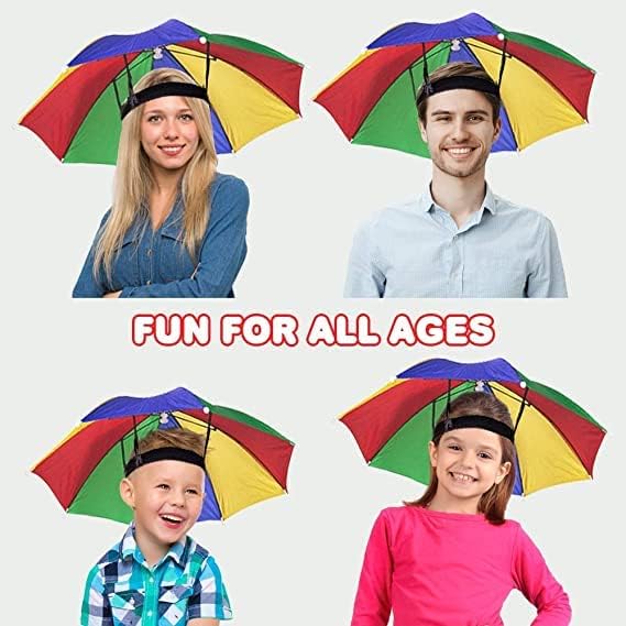 Men's & Women's Hat Headwear Umbrella Cap for Outdoor Sun Rain