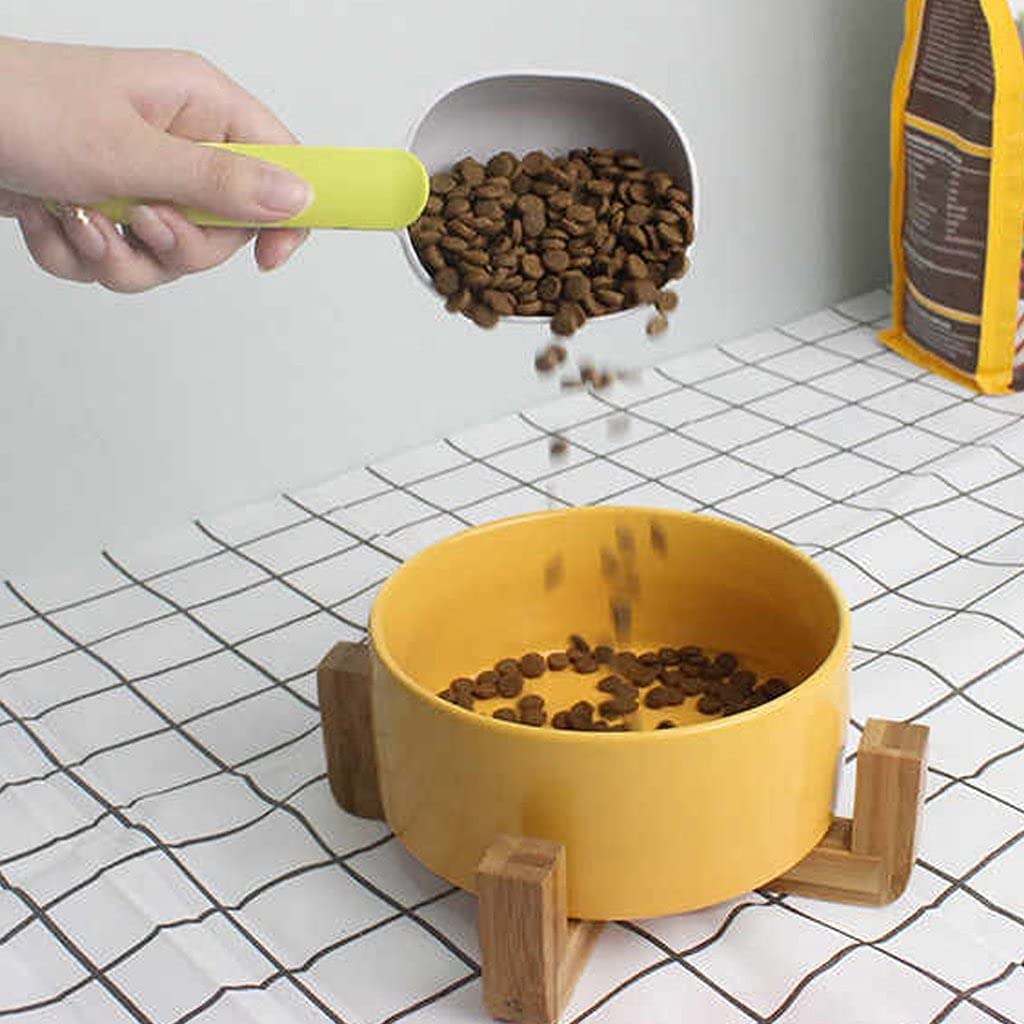 Multi Function Scoop for Kitchen Rice Flour Grocery Spoon with Sealing Clip