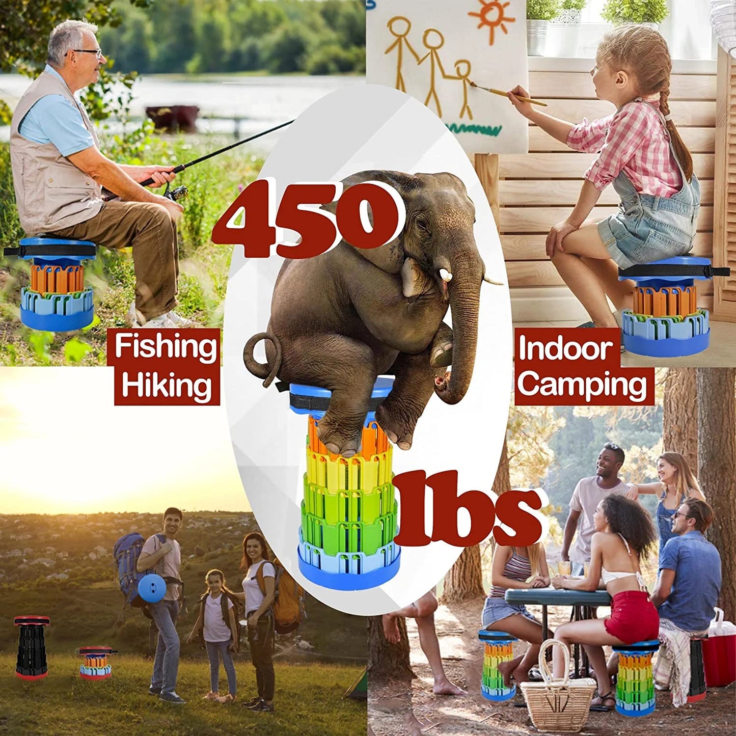 Outdoor Portable Folding Stool