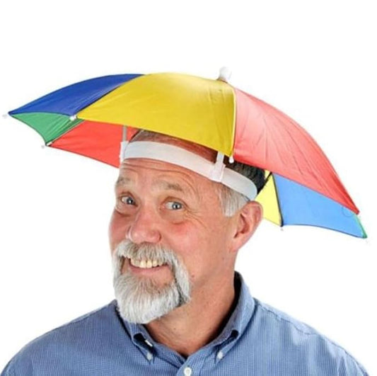 Men's & Women's Hat Headwear Umbrella Cap for Outdoor Sun Rain