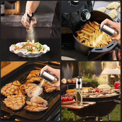 Glass oil Spray Dispenser Cooking 200ml